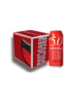 5,0 LAGER 500ML ROJA