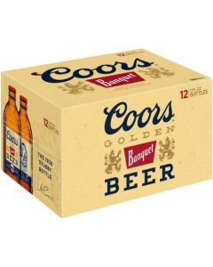 COORS GOLDEN BANQUET 330ML