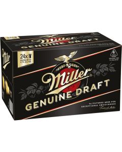 MILLER GENUINE DRAFT 330ML BOTELLA