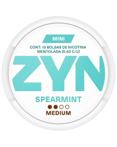 Zyn Spearmint Medium 15 Sobrecitos